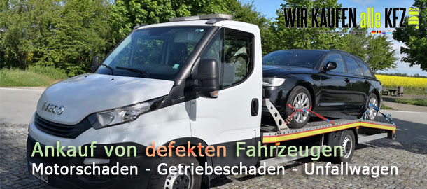 Ankauf von defekten KFZ